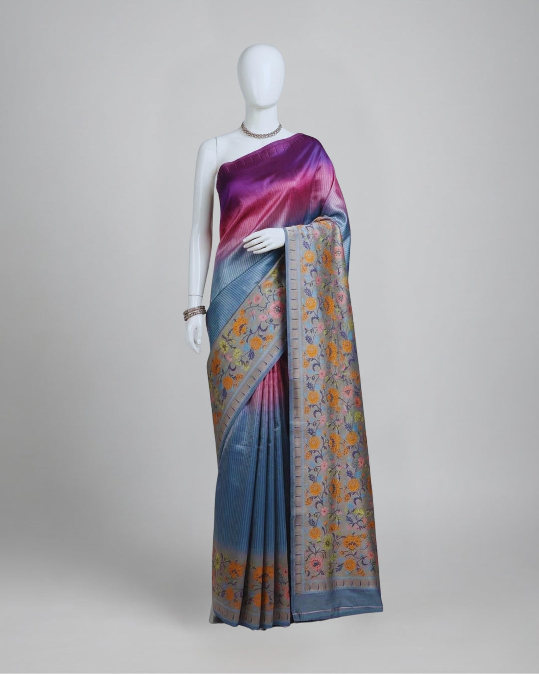 Satin Organza Sarees