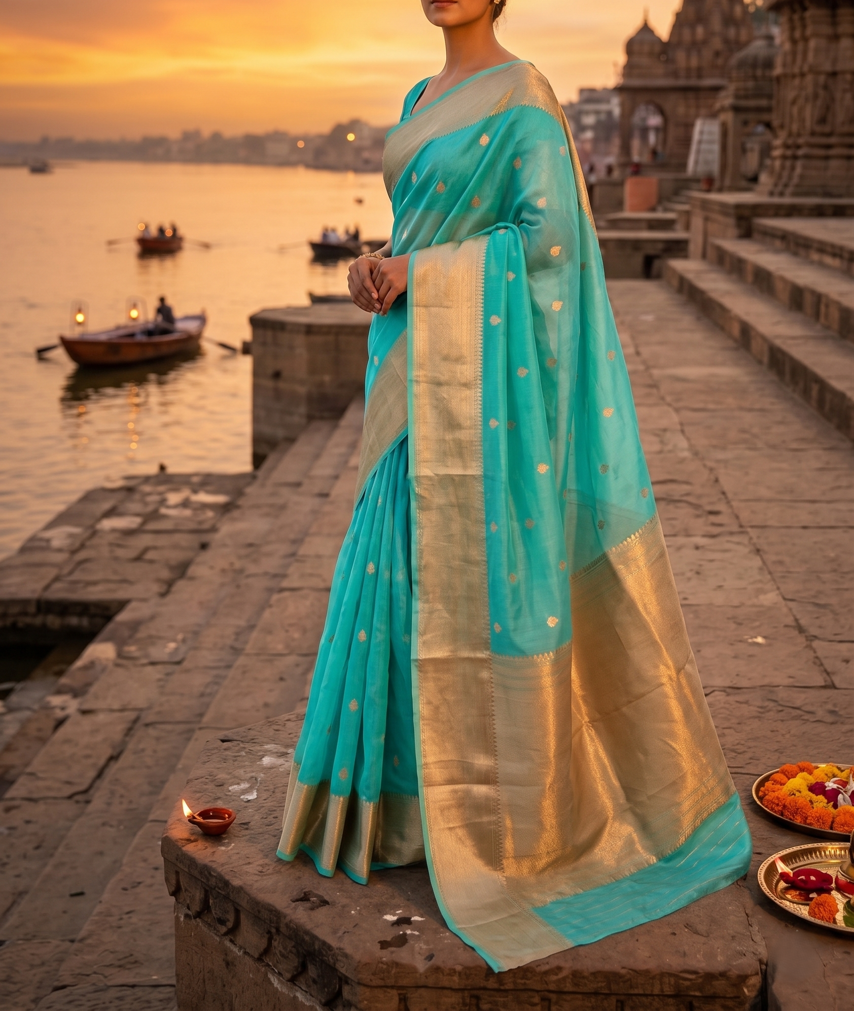 Pure Organza Sarees