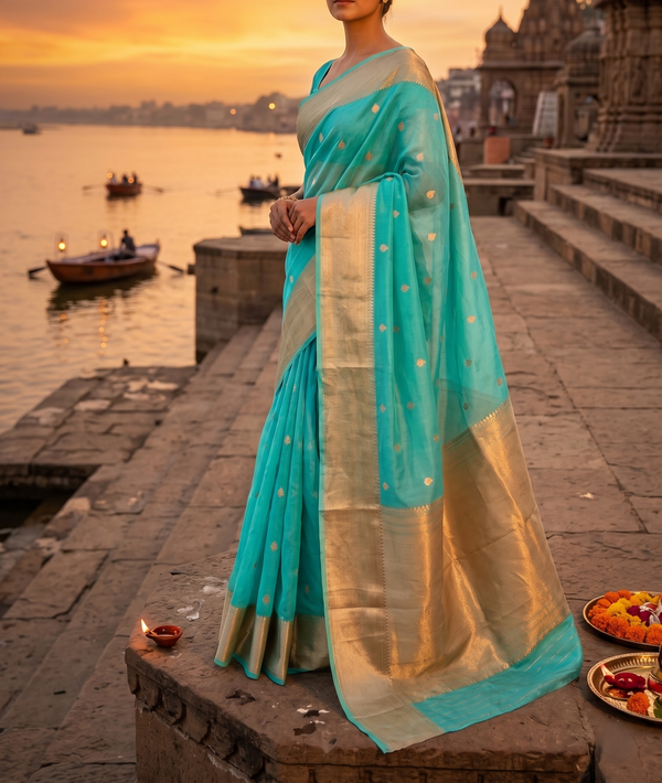 Pure Organza Sarees
