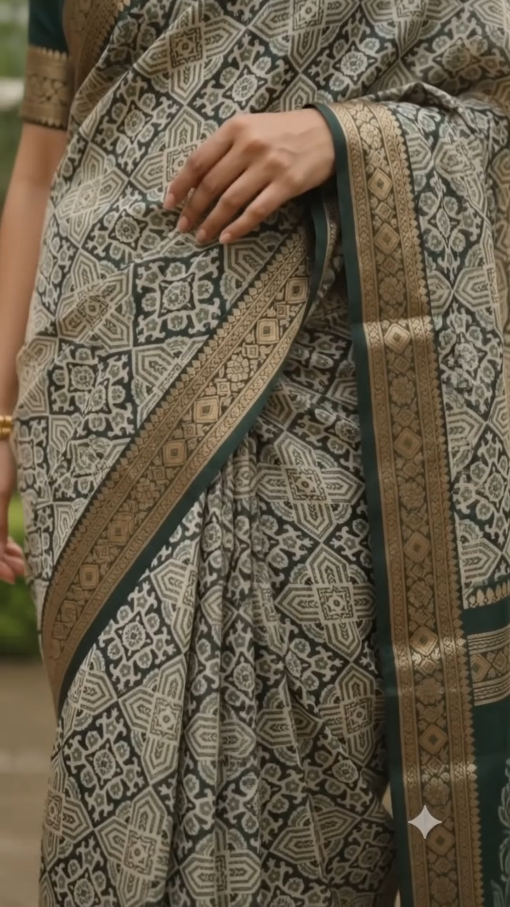 Maheshwari Cotton Silk Saree