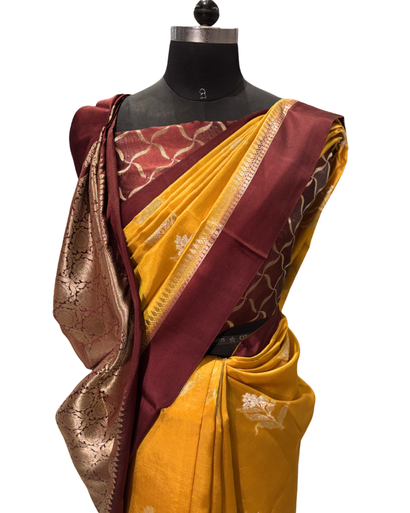 The Gilded Mirage Silk