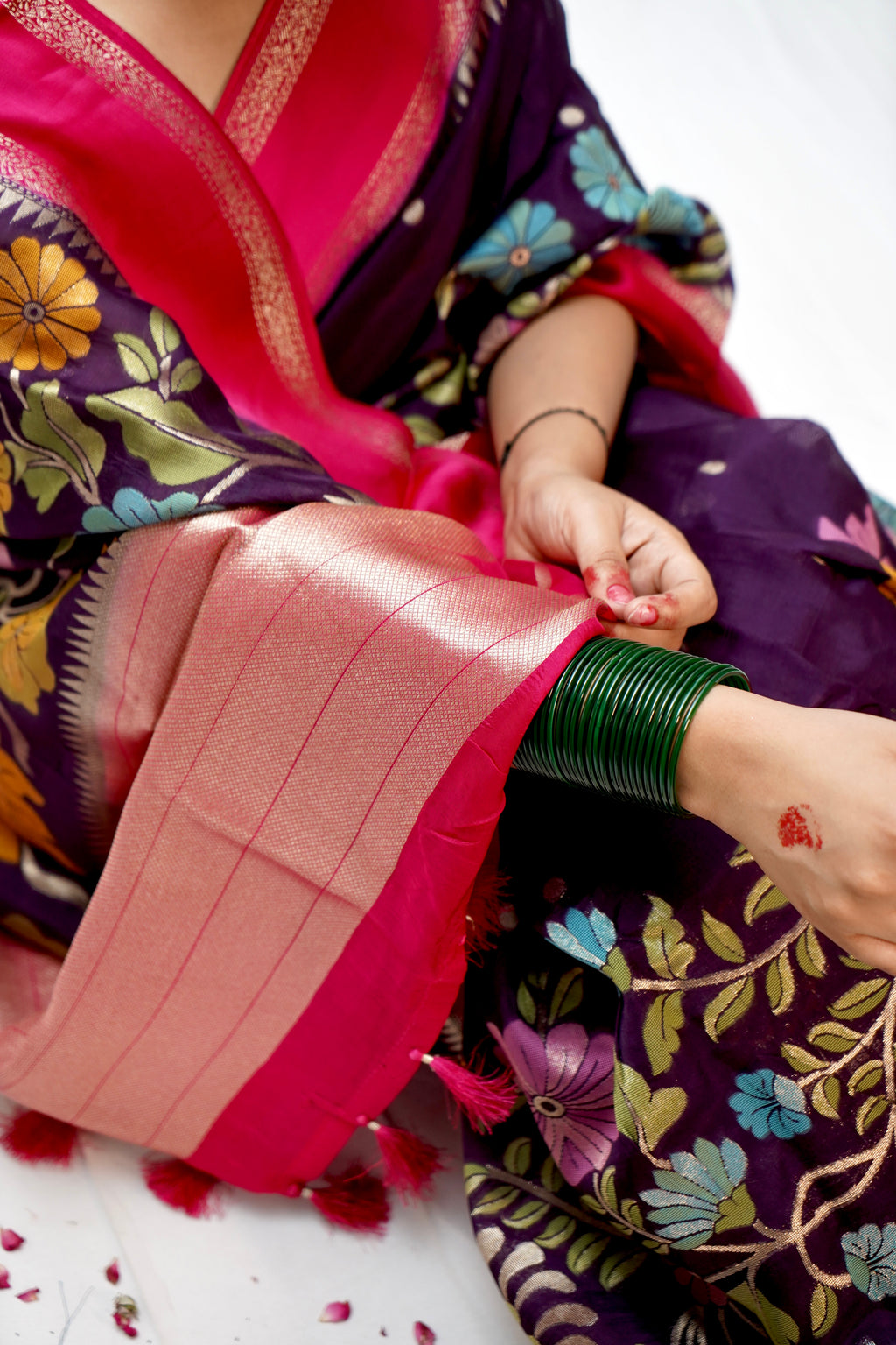 Banarsi Katan Silk