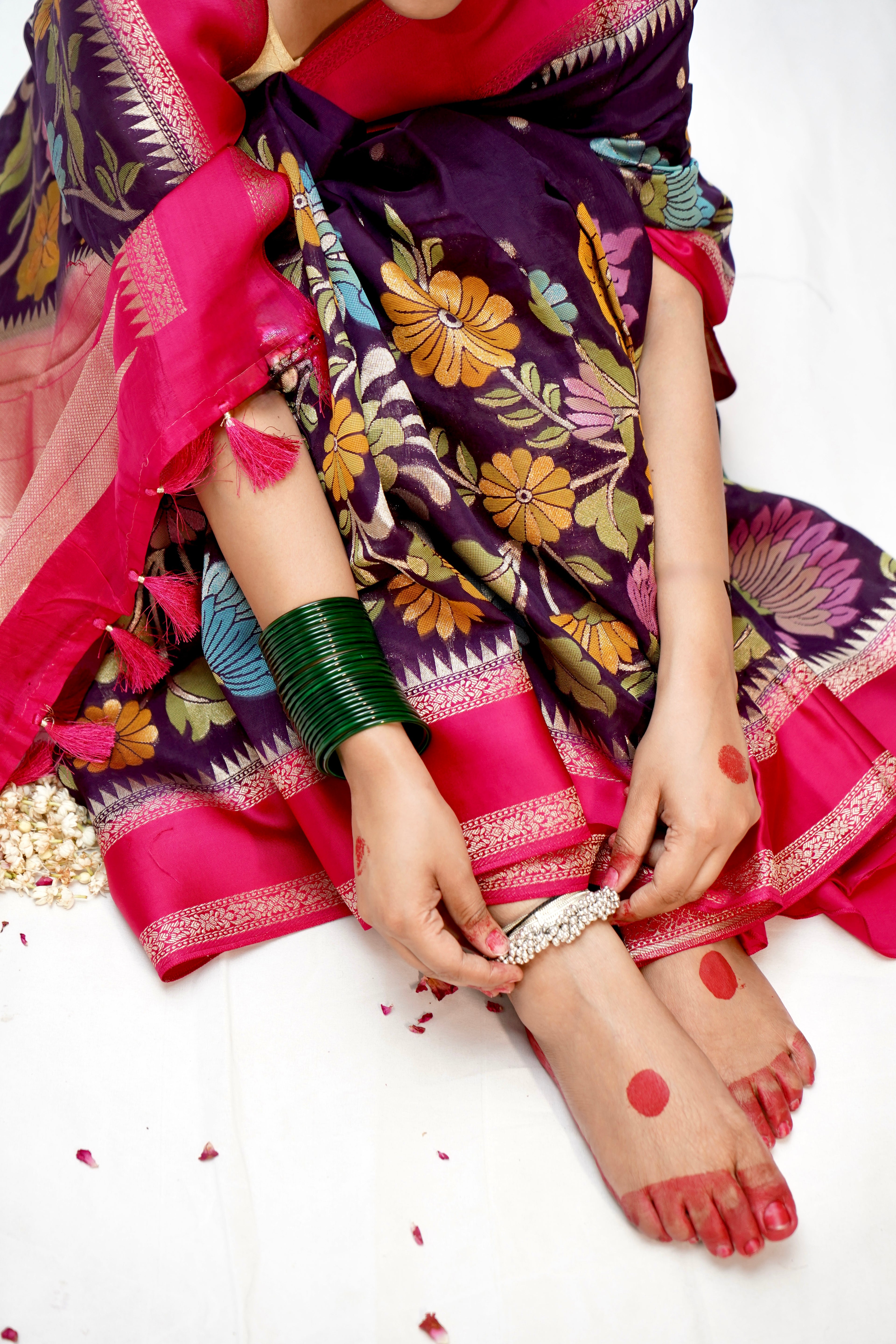 Banarsi Katan Silk
