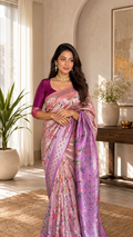 Katan Tissue Saree