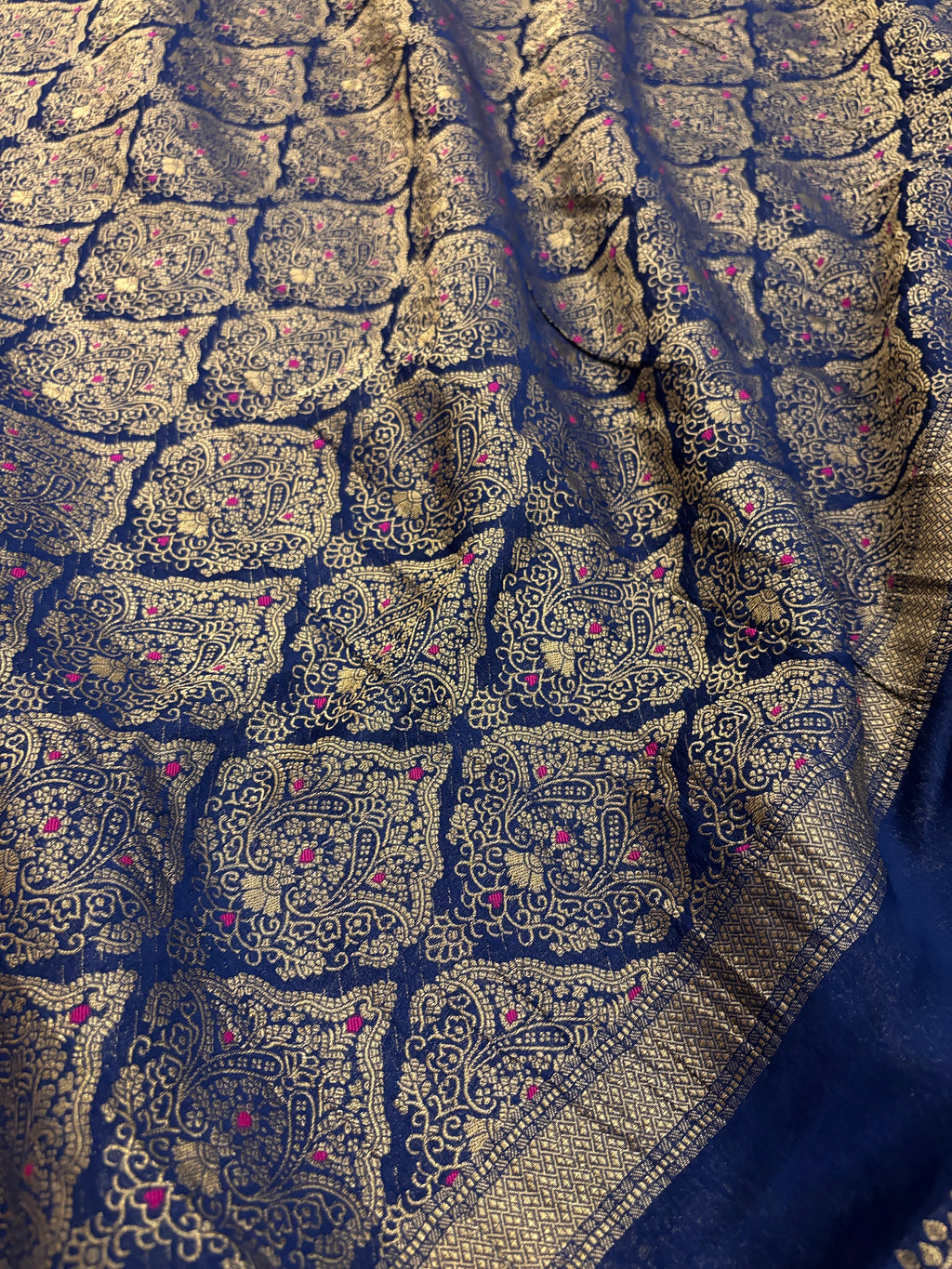 Banarasi Brocate blue