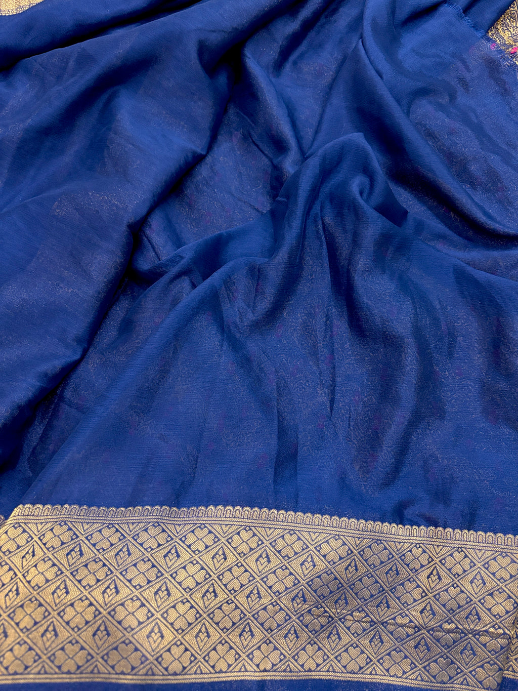Banarasi Brocate blue