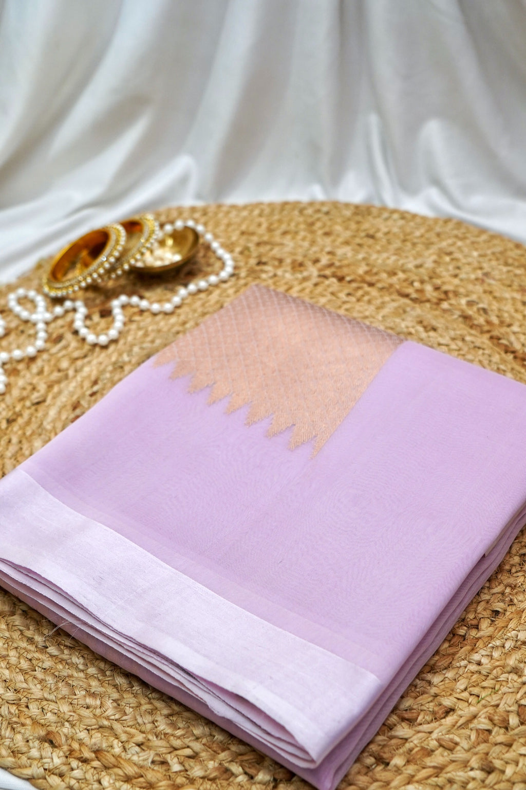 Lilac Mist Organza