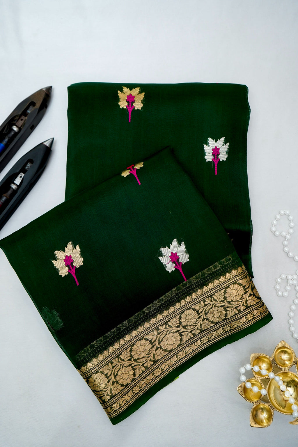 Emerald Mist Organza