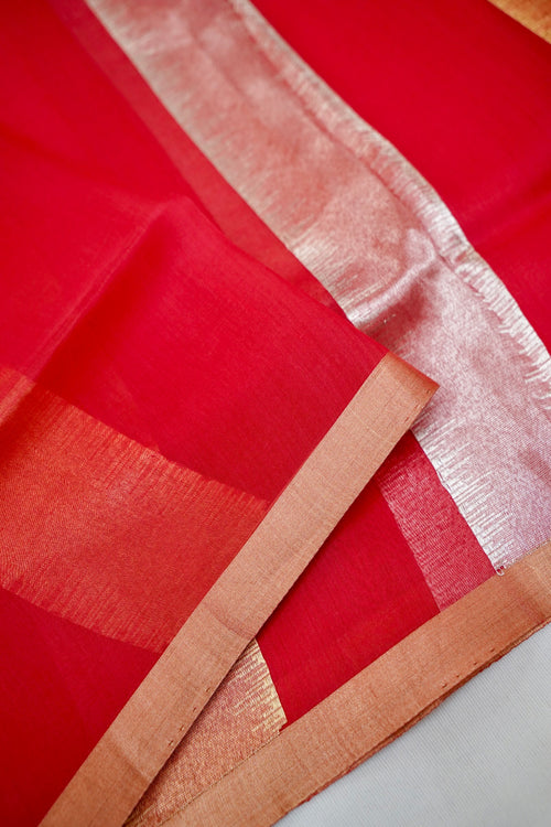 Fuchsia Glaze Organza