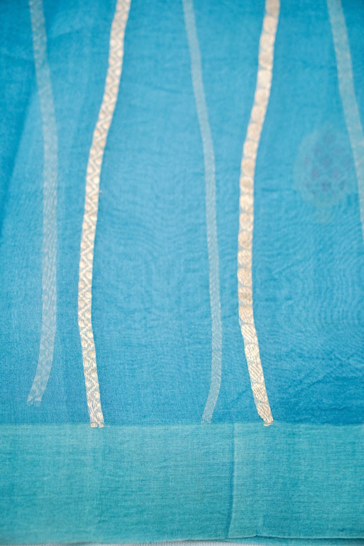 Ice-Blue Glaze Organza