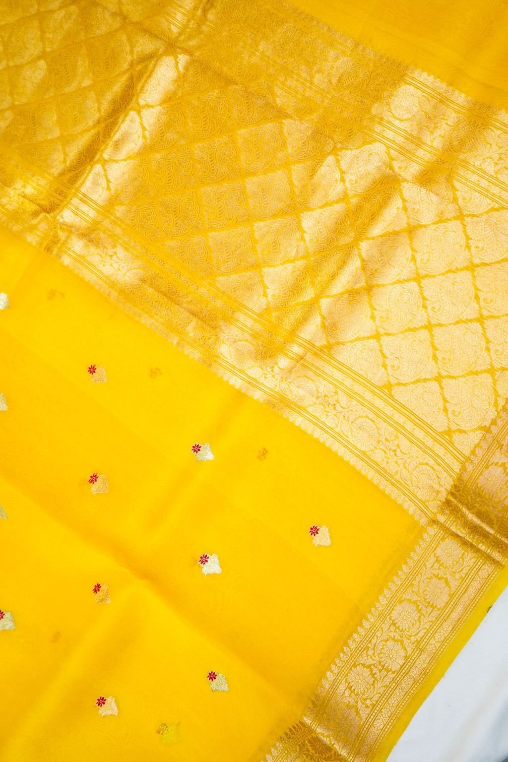 Canary Glaze Organza