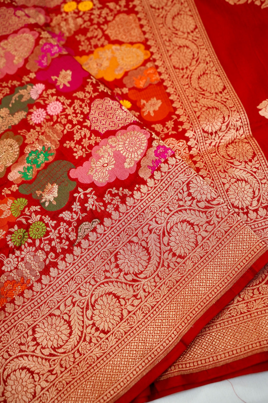 Gulnaar Red Silk
