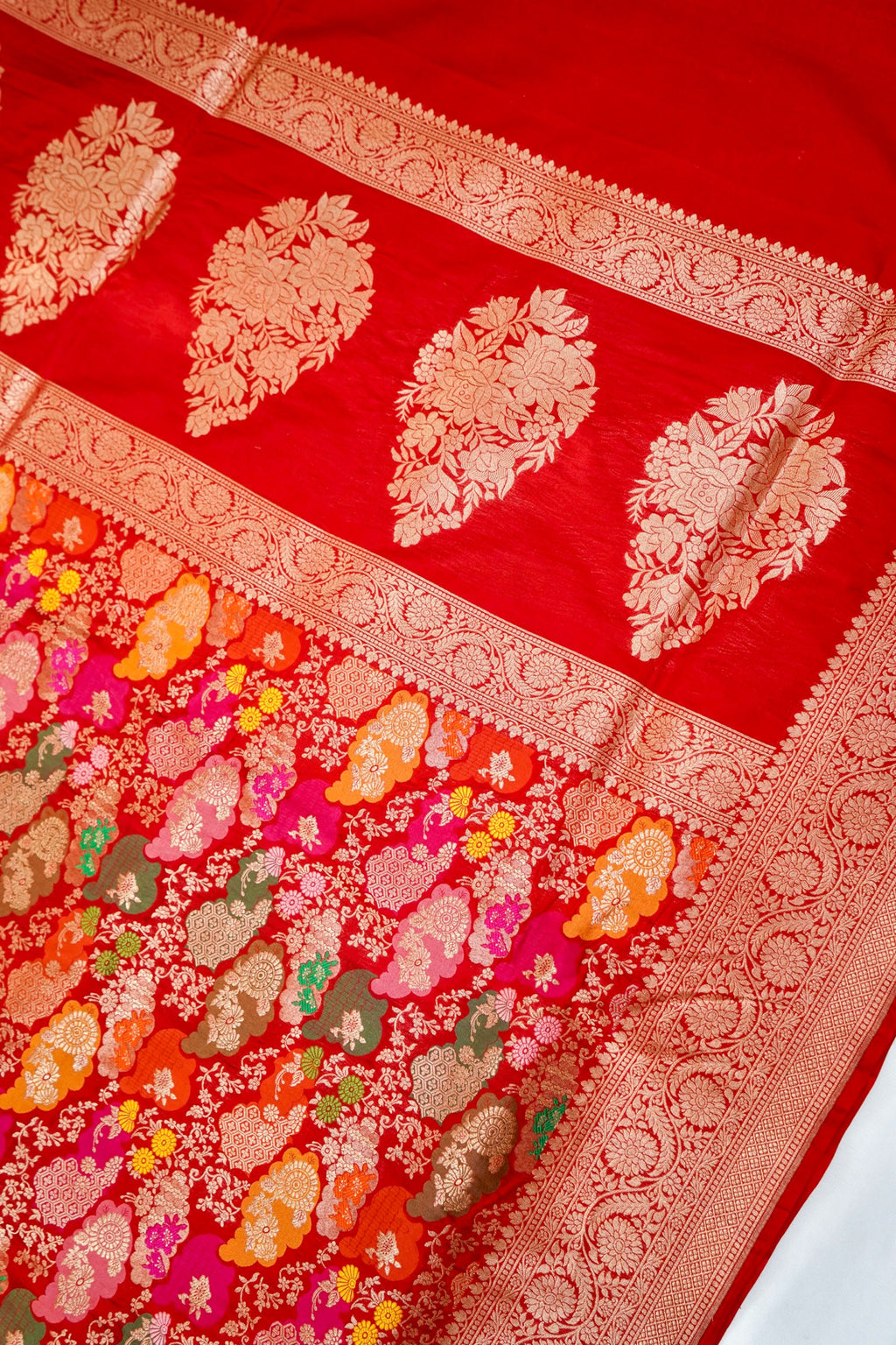 Gulnaar Red Silk