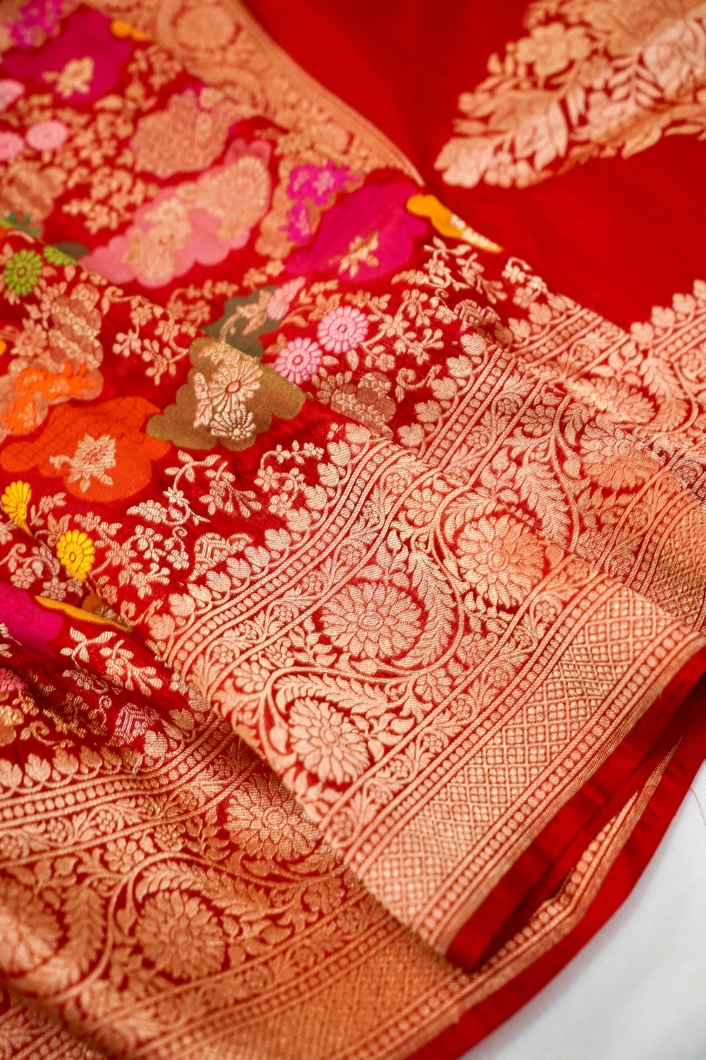 Gulnaar Red Silk