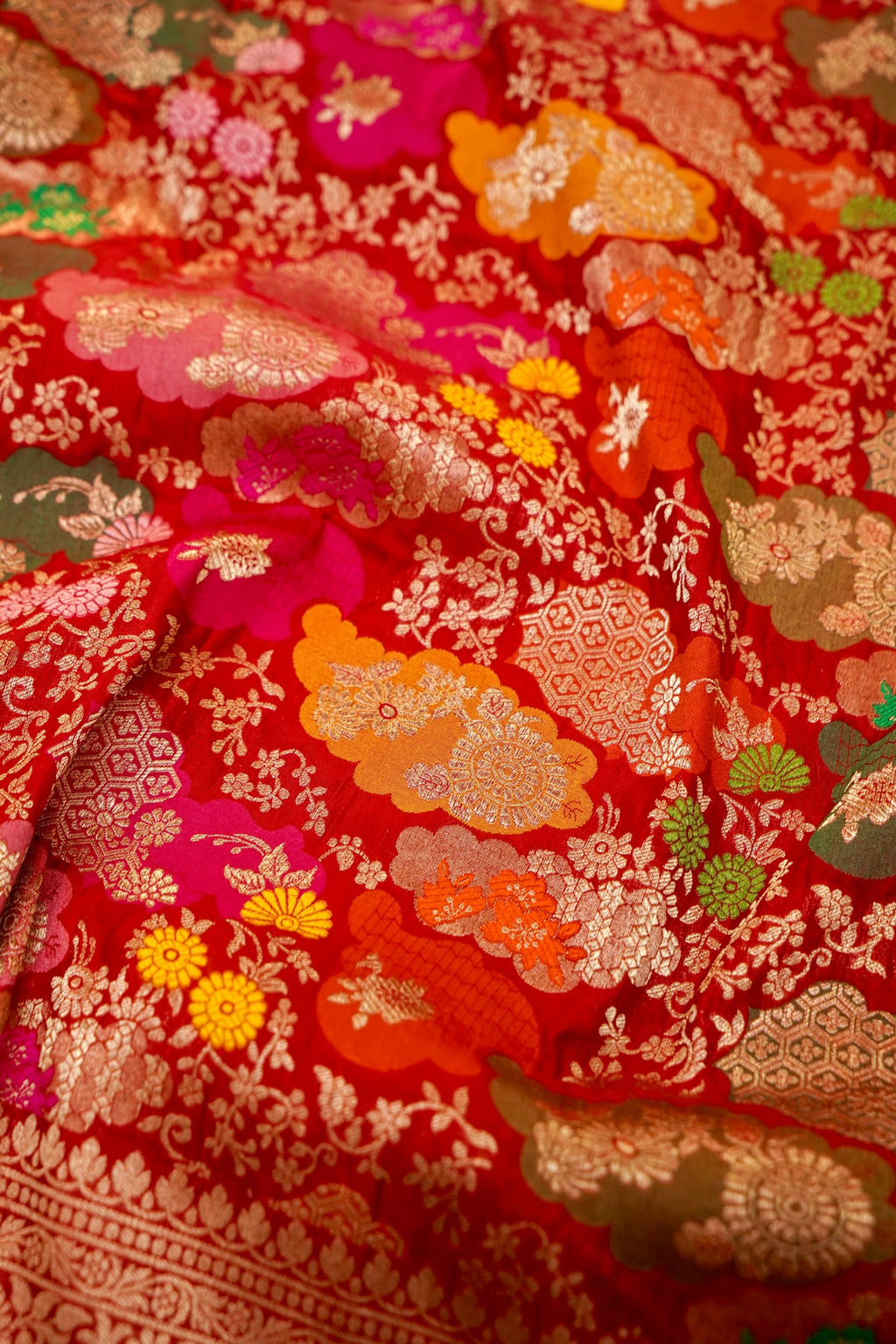 Gulnaar Red Silk