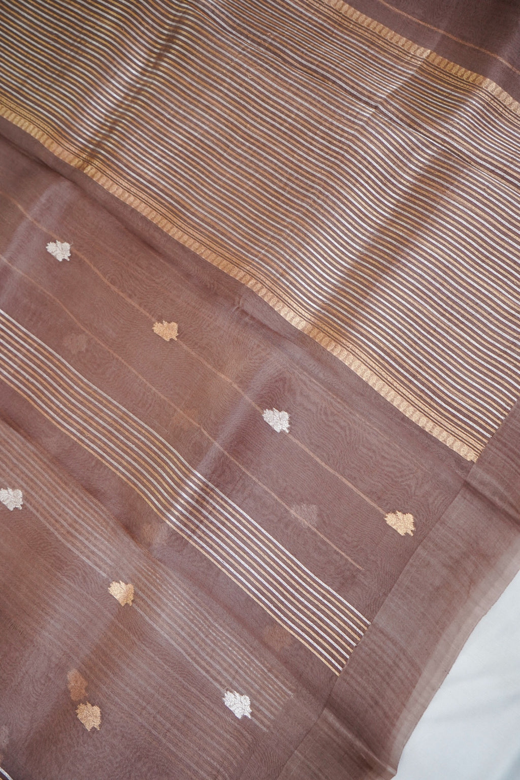 Toffee Glaze Organza