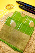 Emerald Glaze Organza
