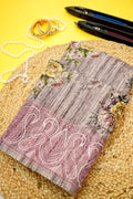 Rose-Noir Glaze Organza
