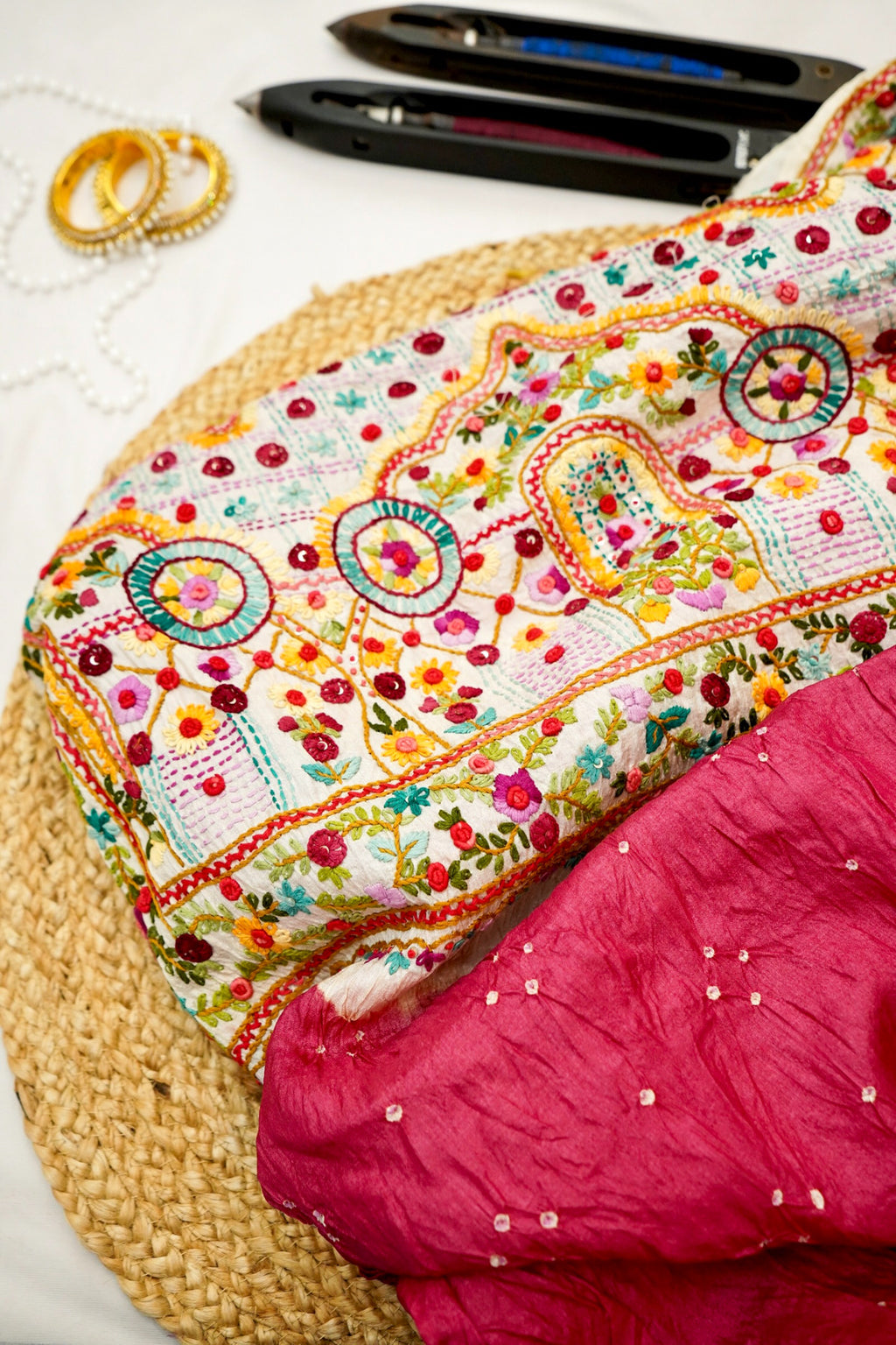 Kashi Crimson-Knot Silk