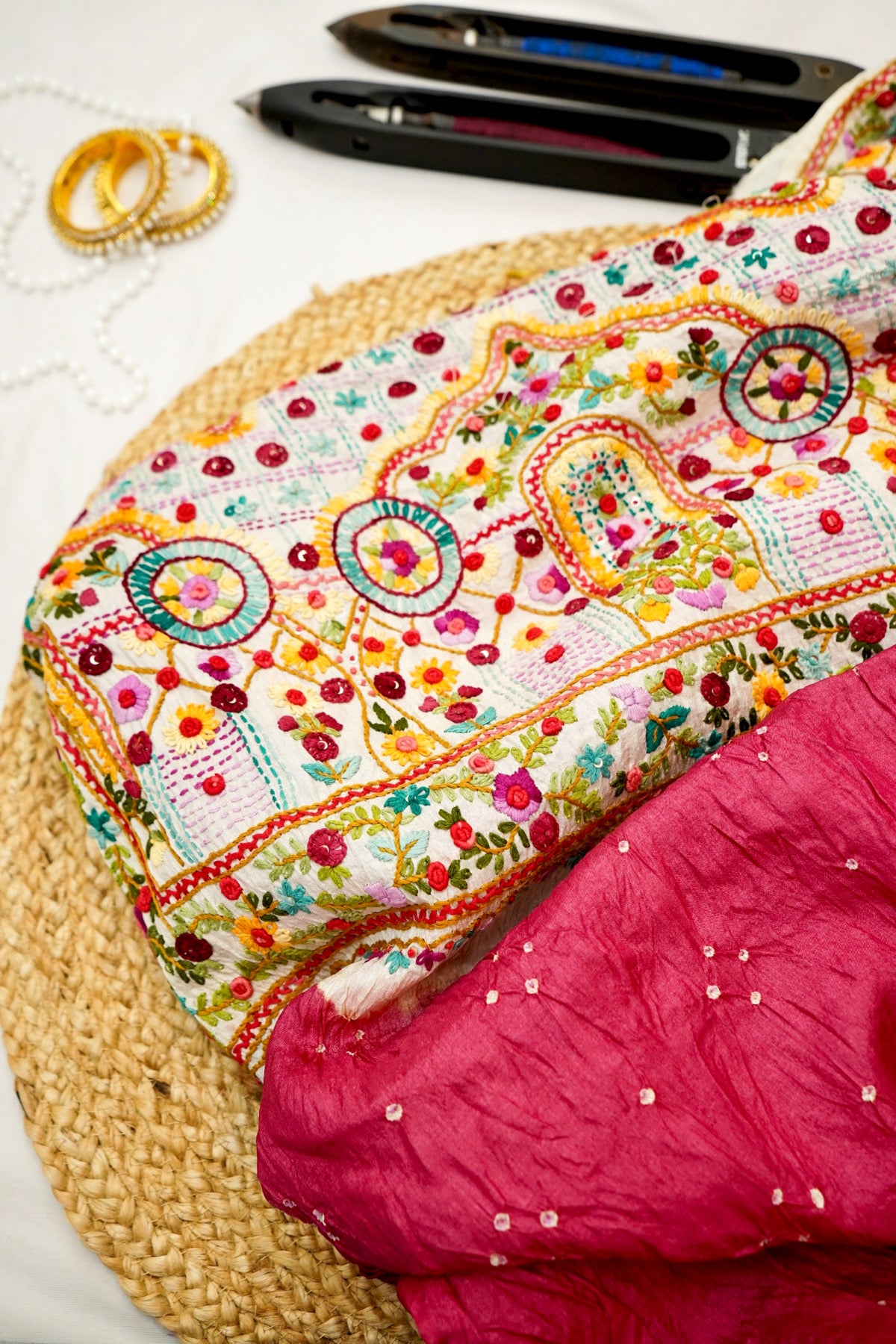 Kashi Crimson-Knot Silk