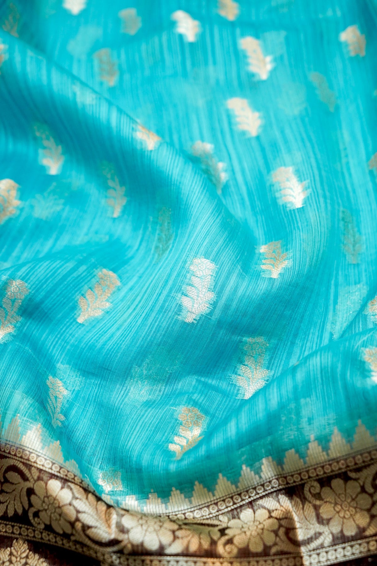 Aquamarine Shimmer Sheer