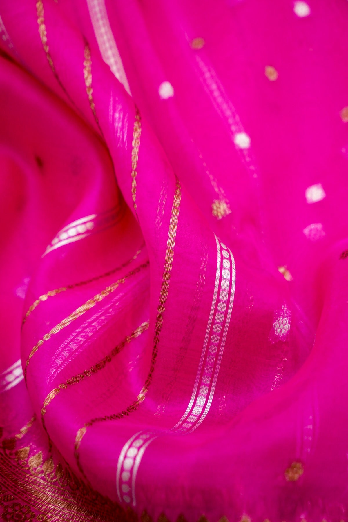 Rose Petal Glaze Organza