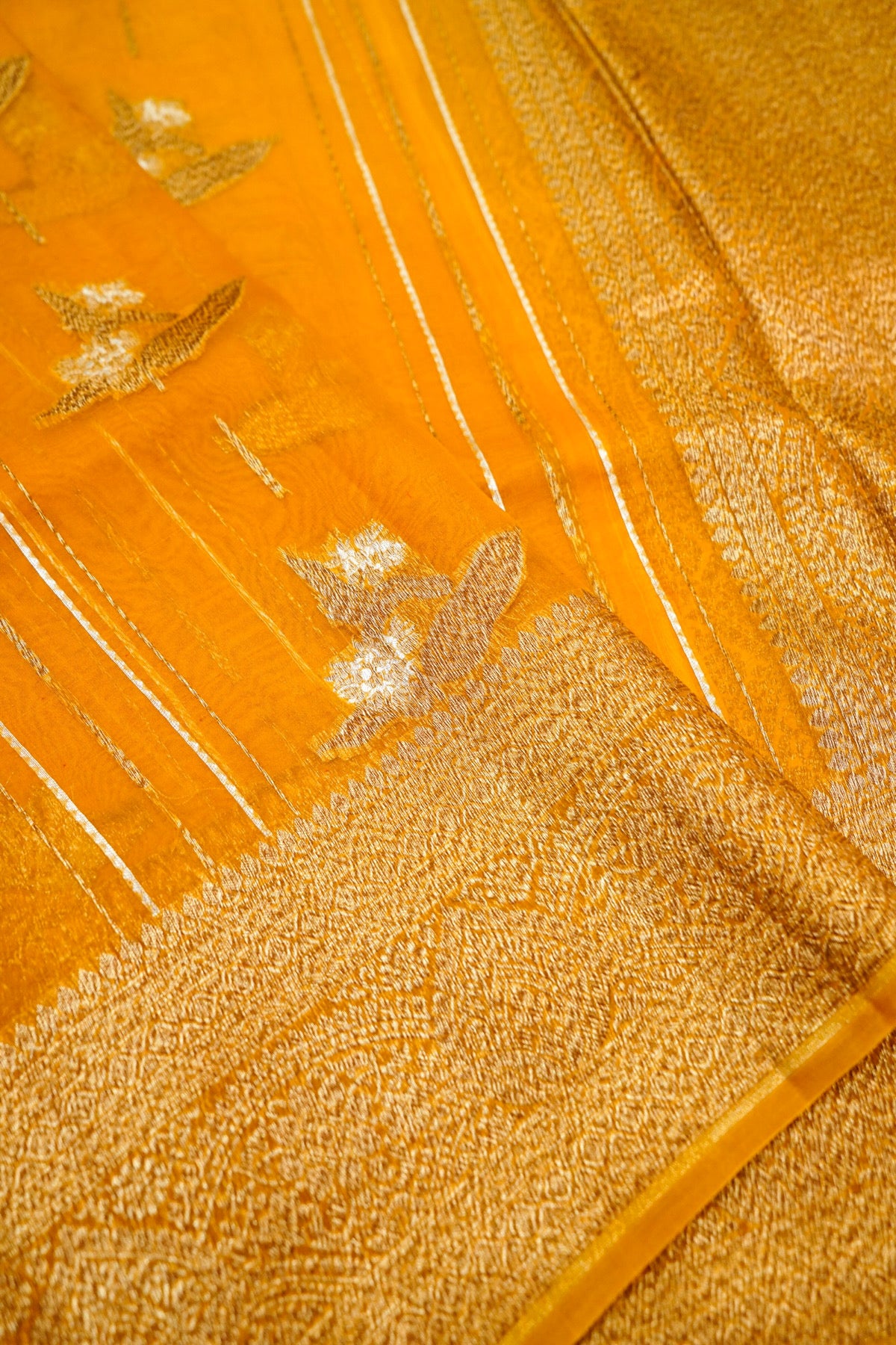 Saffron Glaze Organza