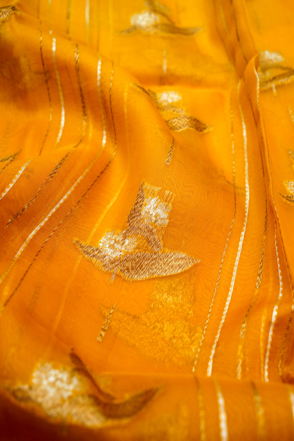 Saffron Glaze Organza