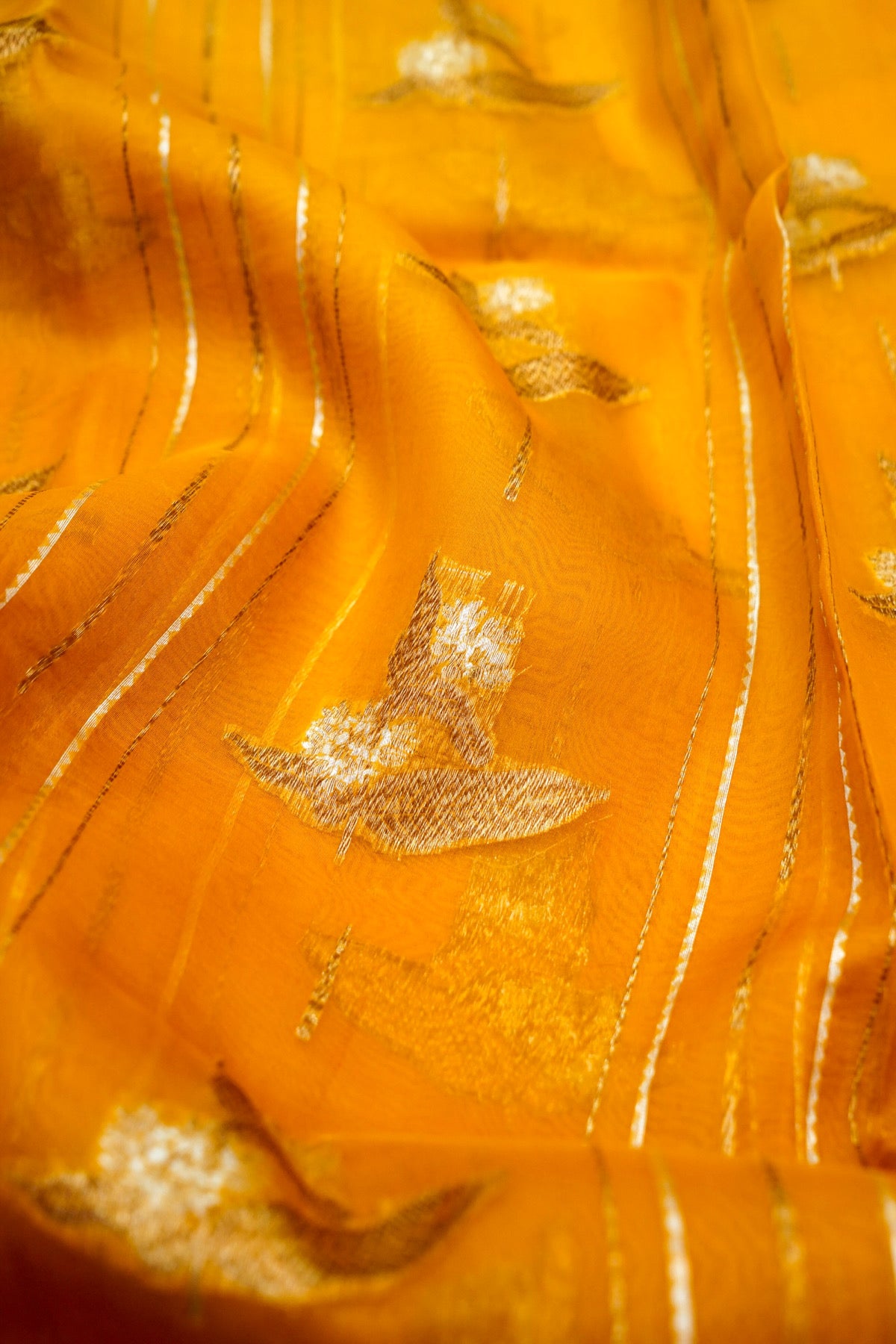 Saffron Glaze Organza