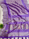 Viscose Tissue & Paithani Designer Saree