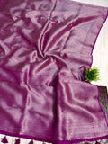 Magenta Viscose Tanchoi