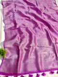 Magenta Viscose Tanchoi